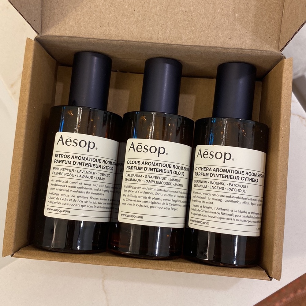 Aesop States of Being: Aromatique Room Spray Trio